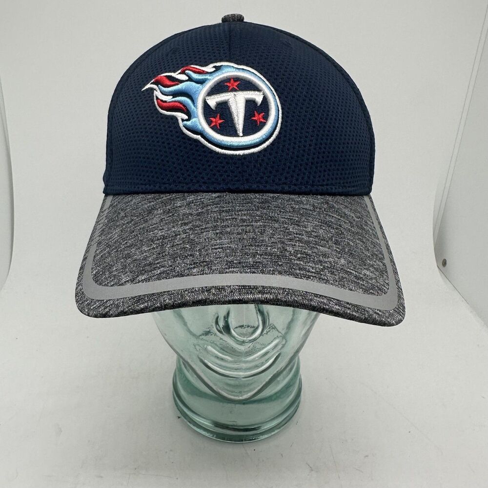 Tennessee Titans Hat Cap Fitted Mens Medium Blue NFL Football 39THIRTY New Era